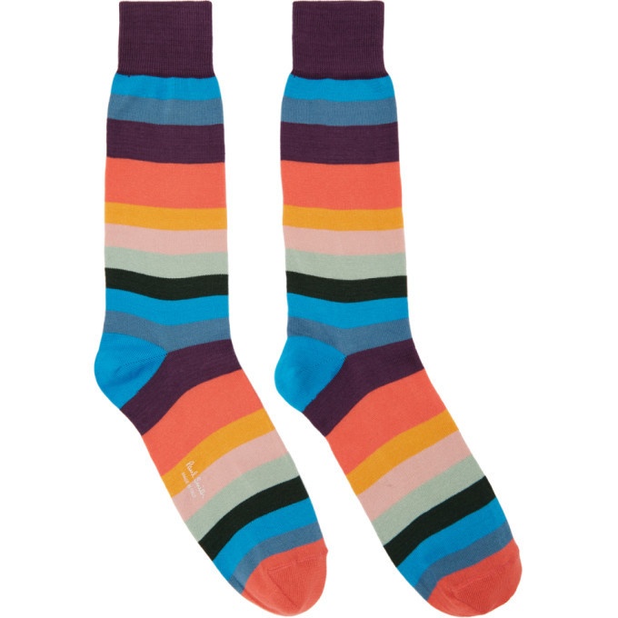 Photo: Paul Smith Multicolor Artist Stripe Socks