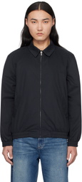 A.P.C. Navy Gilbert Bomber Jacket