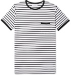nonnative - Dweller Striped Cotton-Jersey T-Shirt - Men - Black