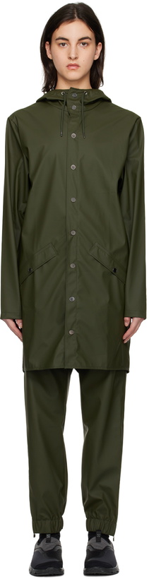 Photo: RAINS Khaki Long Coat