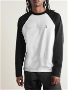 Moncler Genius - 7 Moncler FRGMT Hiroshi Fujiwara Logo-Print Cotton-Jersey T-Shirt - Black