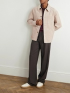 De Bonne Facture - Cotton and Linen-Blend Corduroy Overshirt - Neutrals