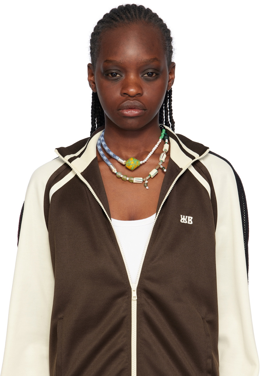 Wales Bonner SSENSE XX Gemstone & Charms Necklace Set
