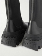 Moncler - Neue Leather Chelsea Boots - Black
