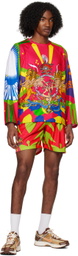 Liberal Youth Ministry Green Printed Shorts
