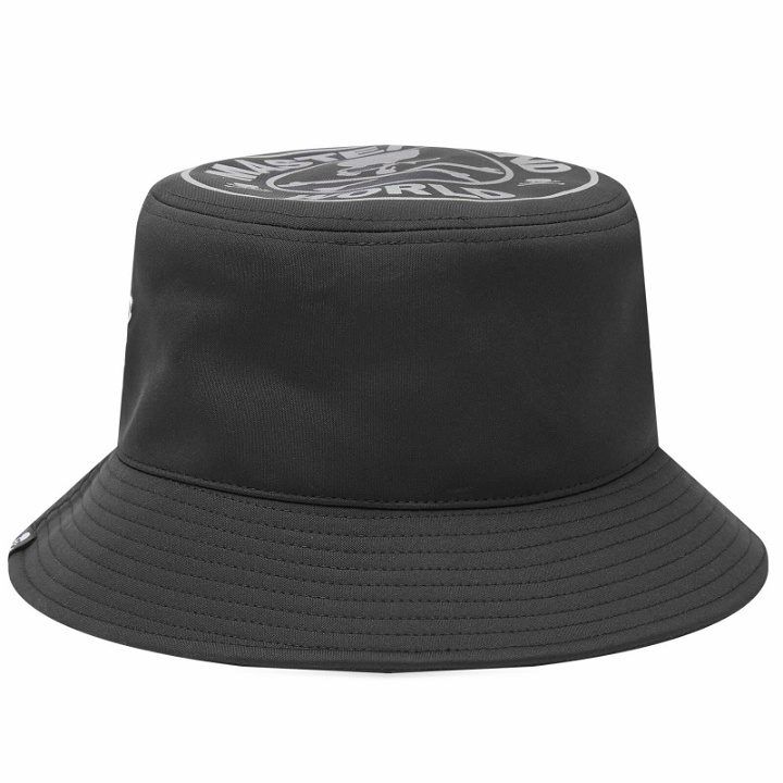 Photo: MASTERMIND WORLD Men's Reflective Skull Bucket Hat in Black