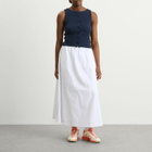 Damson Madder Women's Devon Pointelle Polo Top in Navy