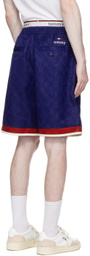 Tommy Jeans Navy Checkerboard Shorts