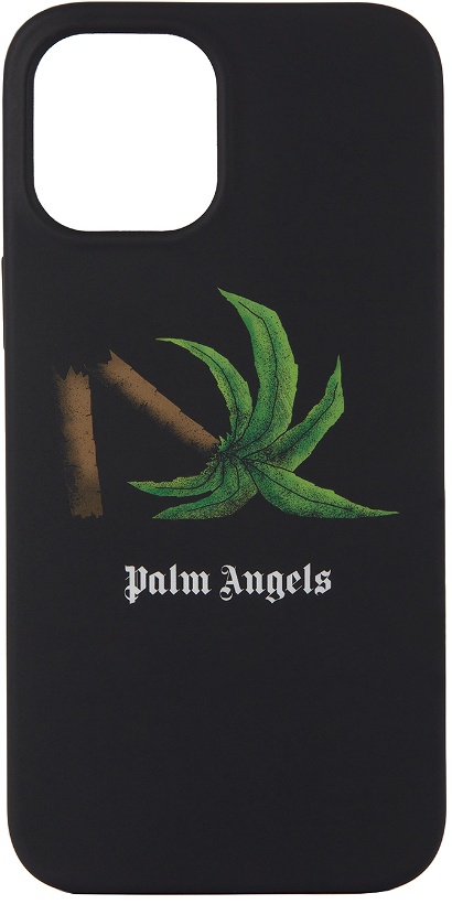 Photo: Palm Angels Black Broken Palm iPhone 12 Pro Max Case