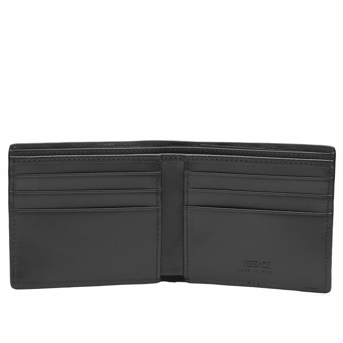 Versace Men's Greca Wallet in Black Versace