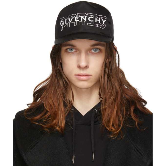 Givenchy Black Logo Cap Givenchy