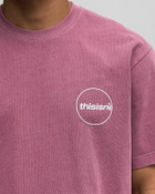 Thisisneverthat C-Logo Tee pink Mens Shortsleefe