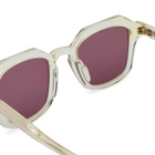 Oscar Deen Diego Sunglasses in Champagne/Dusky Pink 