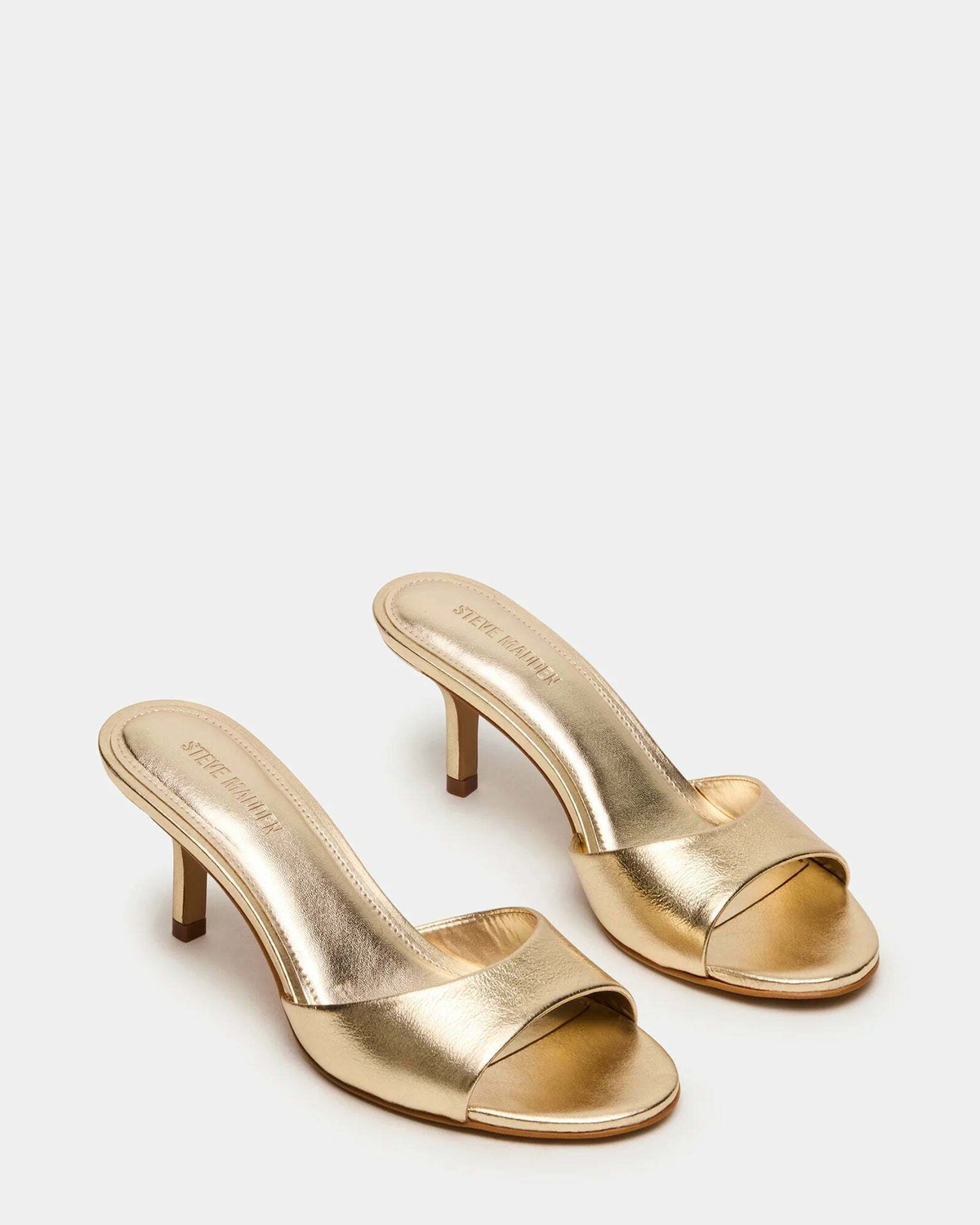 Steve Madden Kendrix Heels in Gold