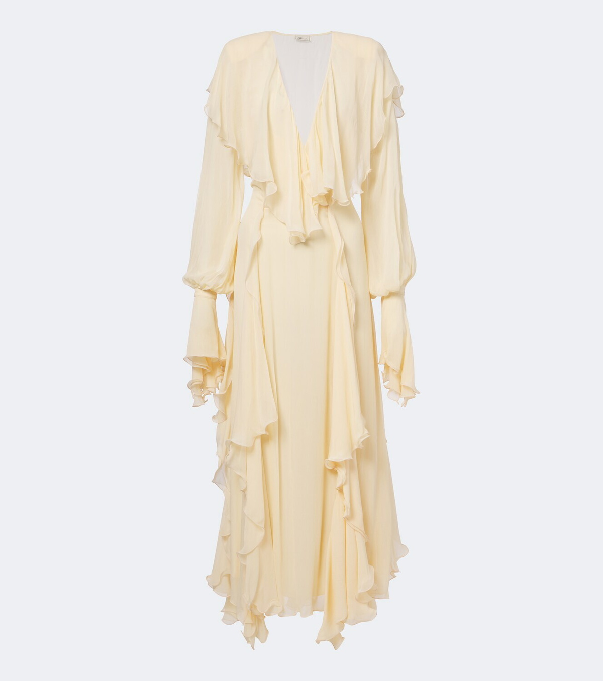 Blumarine Ruffled maxi dress