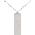 Ambush Silver Ofuda Necklace