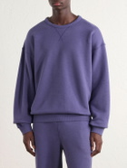 Aimé Leon Dore - Marina Cotton-Jersey Sweatshirt - Blue