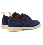 Common Projects - Cadet Suede Derby Shoes - Navy