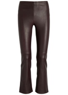 Stouls JP Twenty Stretch-leather Trousers Dark Brown