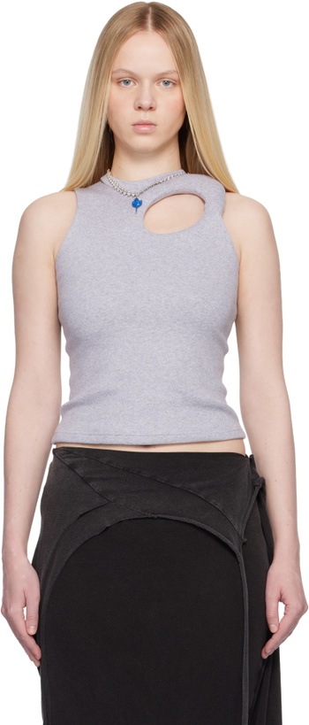 Photo: Ottolinger Gray Donut Exo Tank Top