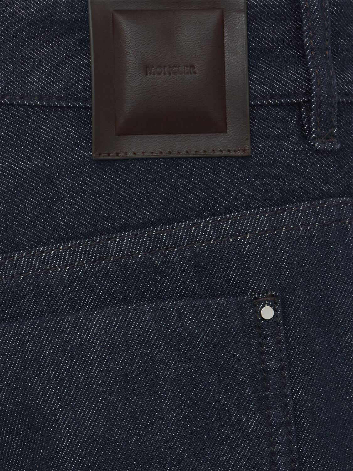 【関税＆送料込み】Moncler Straight Jeans MONCLER Cotton Denim Straight Jeans Moncler