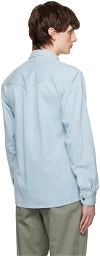 BOSS Blue Relaxed-Fit Denim Shirt