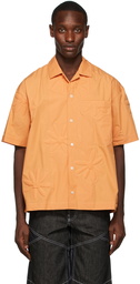 Jacquemus Orange La Montagne 'La Chemise Jean' Shirt