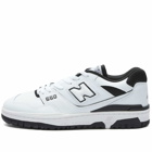 New Balance Men's BB550HA1 Sneakers in White/Black