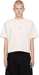 424 Off-White Cropped Alias T-shirt