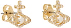 Vivienne Westwood Gold Olympia Earrings