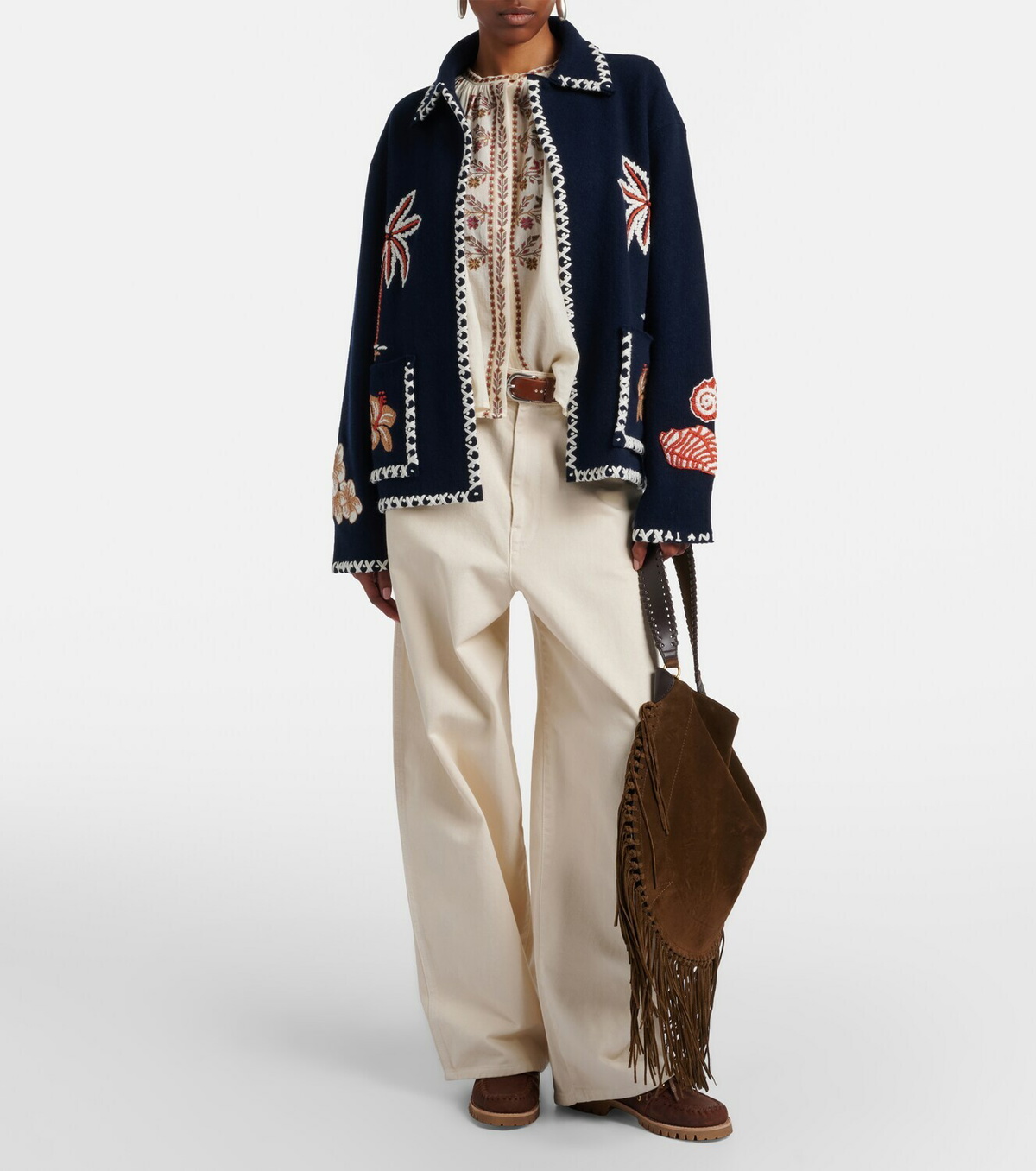 Alanui Remember Me virgin wool jacket
