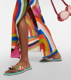 Pucci - Fish-shaped flat thong sandals