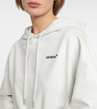 Off-White - Cotton jersey hoodie dress