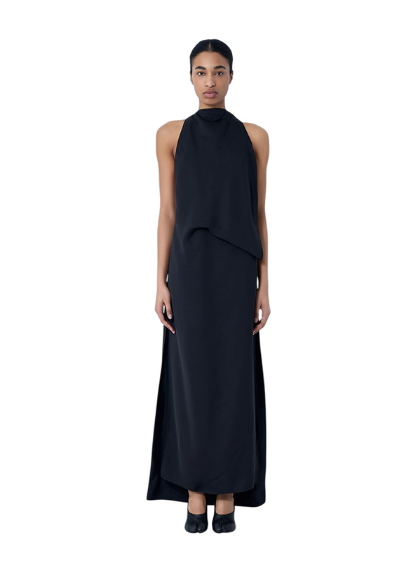 Photo: Sportmax Sleeveless Draped Maxi Dress