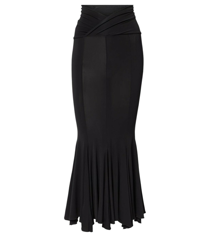 Photo: Nensi Dojaka Zoe flared maxi skirt