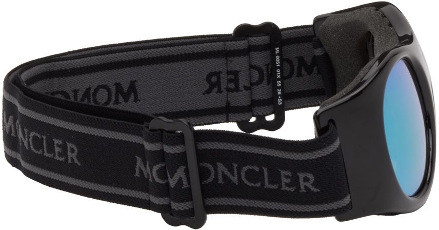Moncler Black Ski Goggles