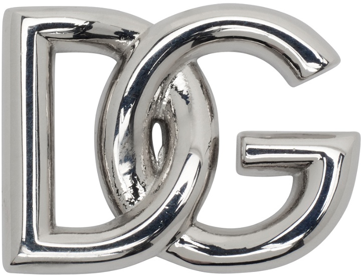 Photo: Dolce & Gabbana Silver Logo Single Earring