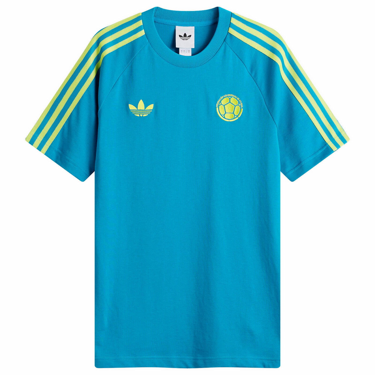 Adidas Men's Colombia T-Shirt in Mystery Petrol
