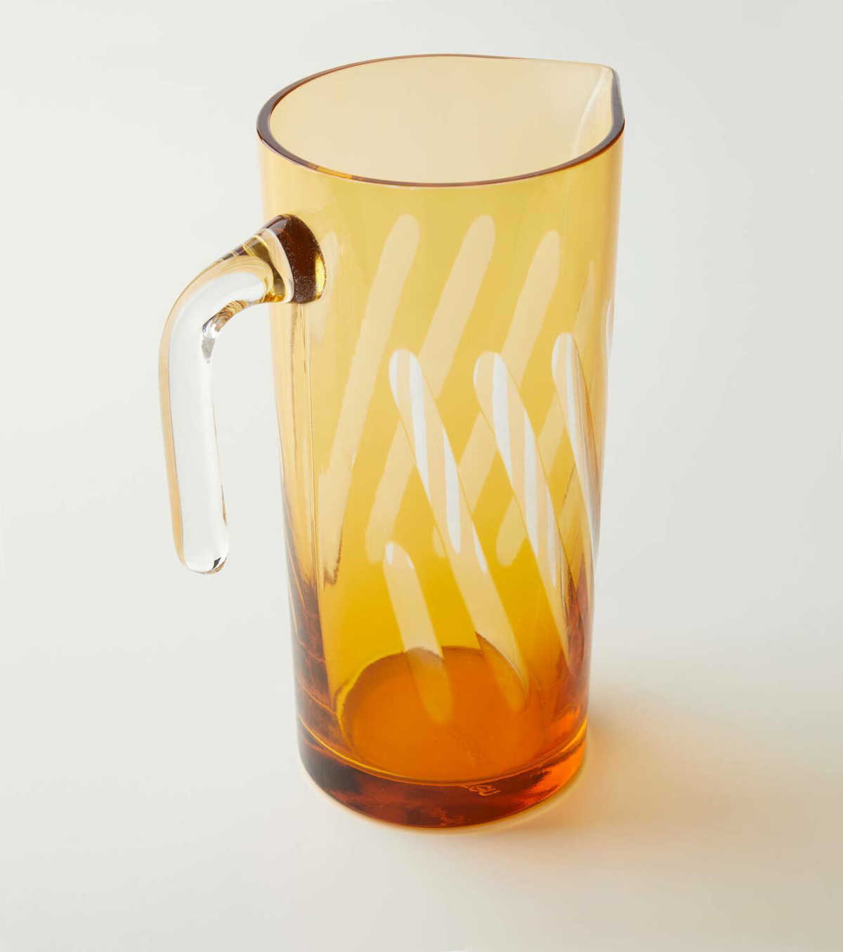 Polspotten Tubular glass pitcher
