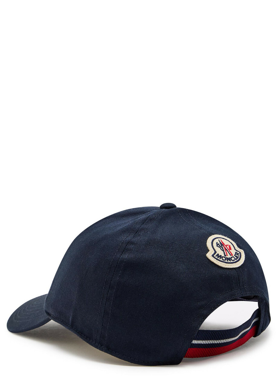 Moncler Logo-appliquéd Twill cap - Blue - One Size