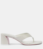 Christian Louboutin Janetonga 55 leather thong sandals