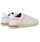 Loro Piana - Traveller Walk Leather Sneakers - White