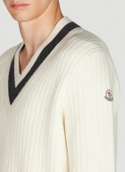 Cricket Sweater in White