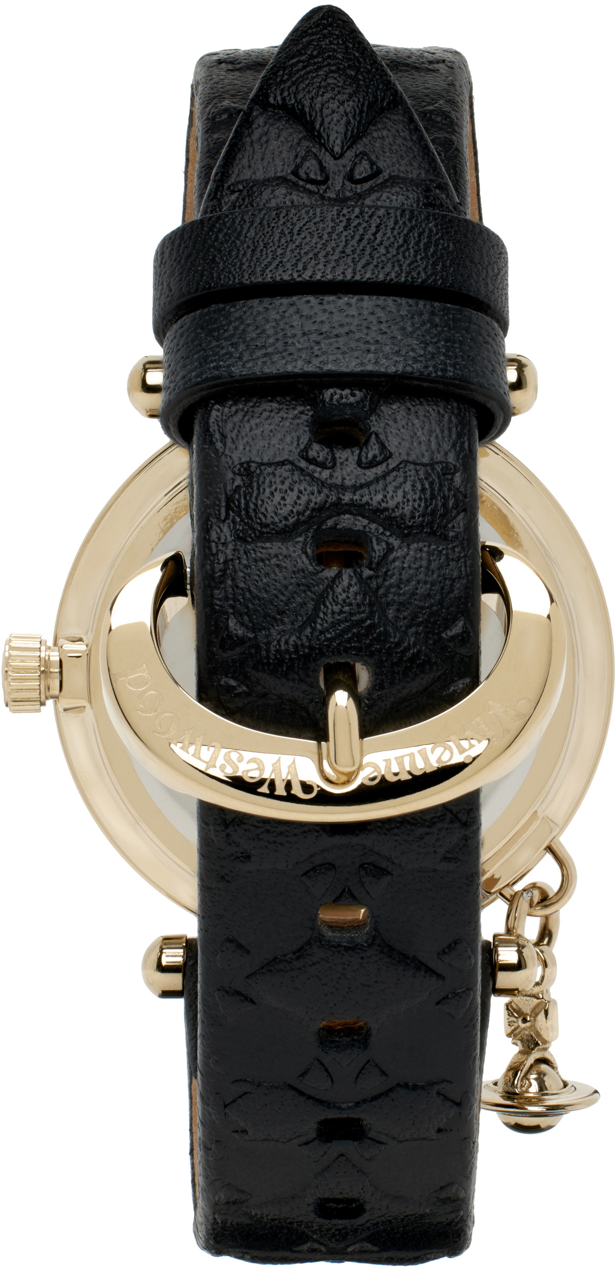 Vivienne Westwood Black & Gold Orb Watch Vivienne Westwood