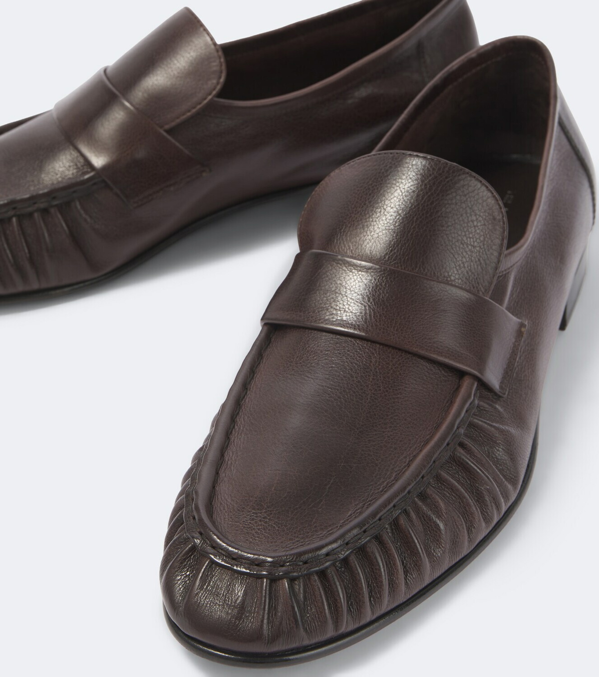 The Row Soft leather loafers