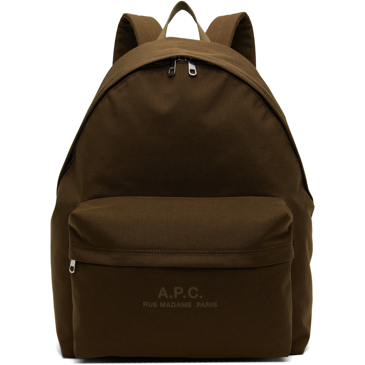 A.P.C. Khaki Backstage Backpack
