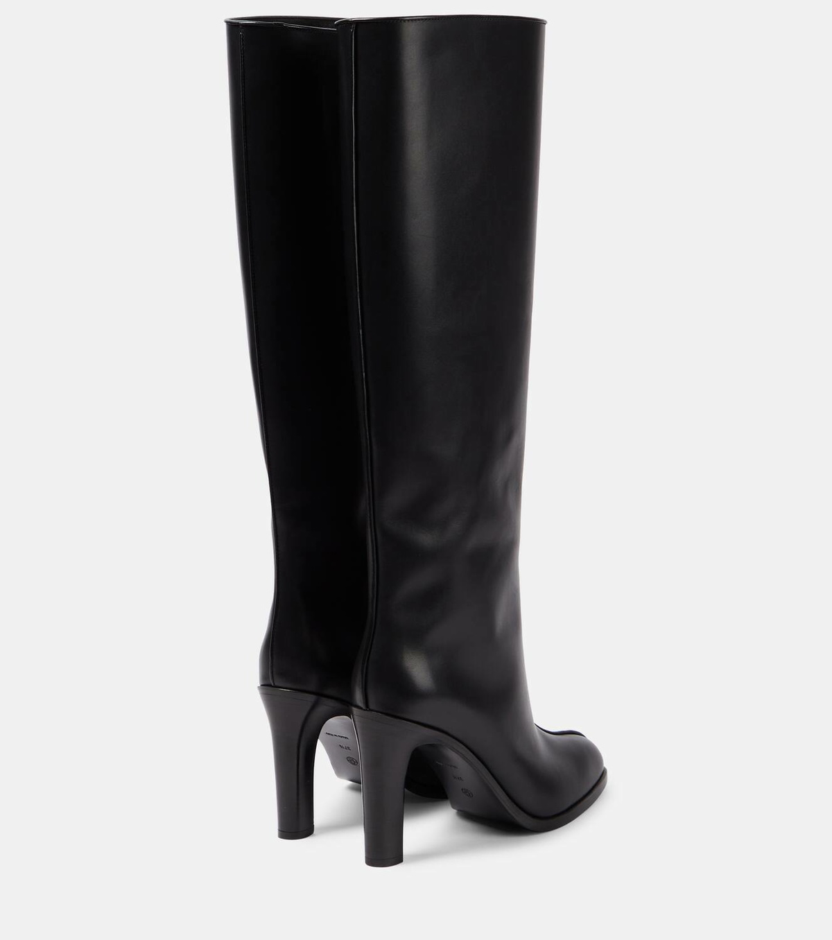 The Row Wide Shaft leather knee-high boots