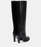 The Row Wide Shaft leather knee-high boots