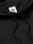 adidas Originals - Ozworld Logo-Print Cotton-Jersey Sweatshirt - Black