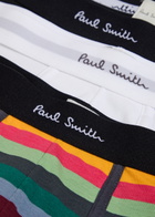 Paul Smith Stretch-cotton Trunks set of Three Multicoloured
